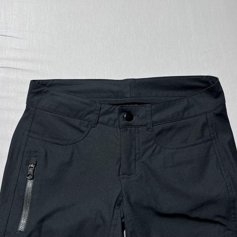 Lululemon Bust A Move Moto Skinny‎ Pants Womens Black Tech Utility Zip 29x26 - Picture 8 of 15